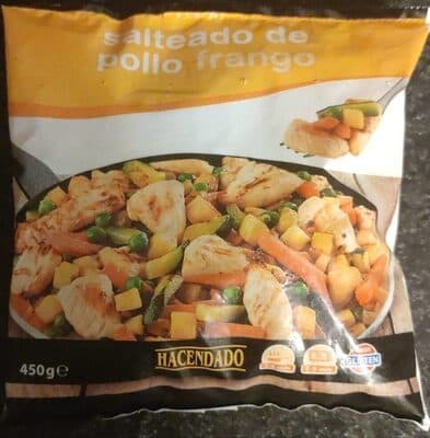 Salteado de pollo