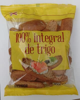 Panecillos 100% integral de trigo