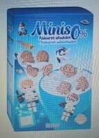 Galletas minis 0% azúcares añadidos
