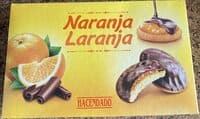 Bizcochos rellenos de naranja
