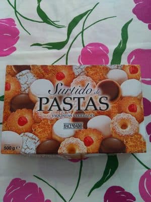 Surtido de pastas