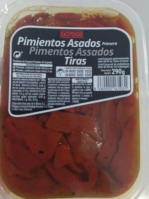 Pimientos Asados Tiras