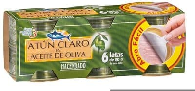 Atún claro en aceite de oliva