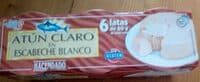 Pak 6 latas Atún claro en escabeche blanco