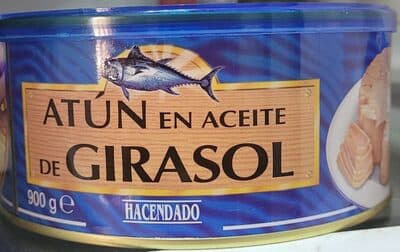 Atún en aceite de girasol