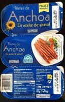 Anchoa en aceite de girasol