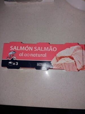 Salmón al natural