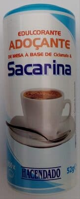 Edulcorante de Mesa a Base de Ciclamato y Sacarina
