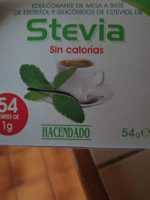 Edulcorante de stevia