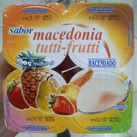 Yogur sabor macedonia