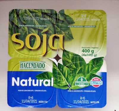 Postre Soja Natural