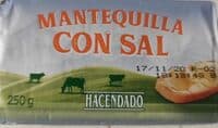 Mantequilla con sal