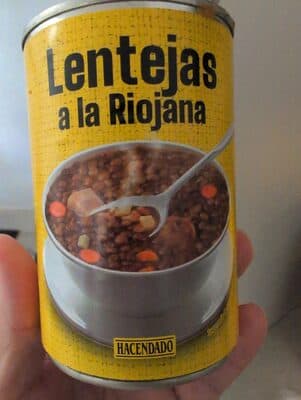 Lentejas a la riojana