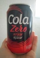 Refresco cola zero azúcar
