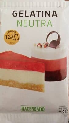 Gelatina neutra