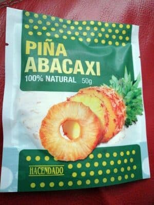 Piña deshidratada