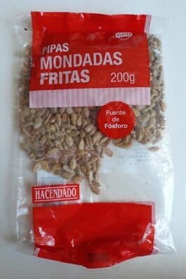 Pipas fritas peladas