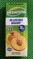 Zumo de melocotón sin azúcares