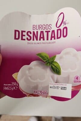 Queso Burgos desnatado 0%