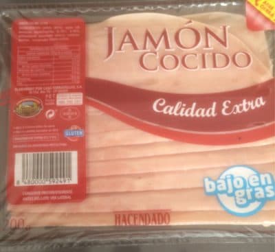 Jamón cocido extra