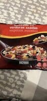 Salteado de verduras asadas