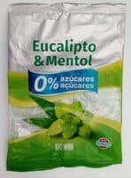 Caramelos eucalipto y mentol 0% azúcares