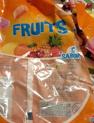 Fruits caramelos blandos