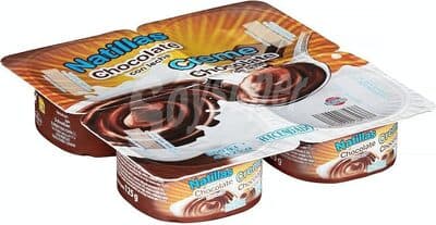 Natillas sabor chocolate