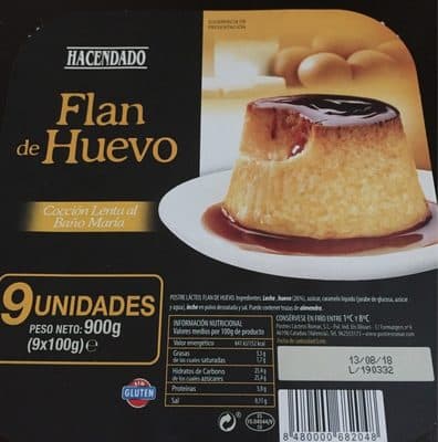 Flan de huevo