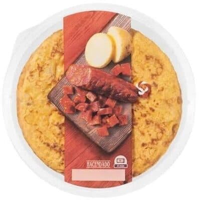 Tortilla Patata con chorizo