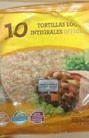 Tortillas de trigo integrales