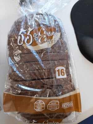 Pan de molde con 52% centeno