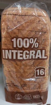 Pan de Molde 100% Integral