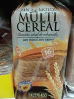 Pan de molde multicereal