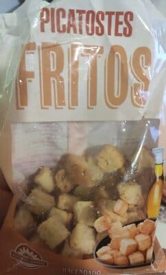 Picatostes fritos