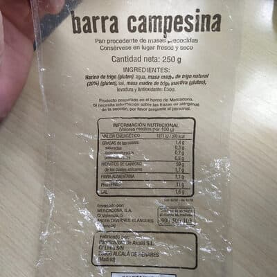 Barra campesina