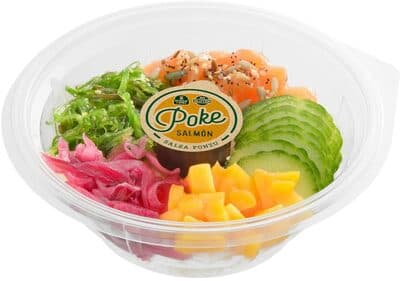 Poke salmón