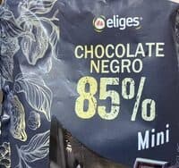 Chocolate negro 85%