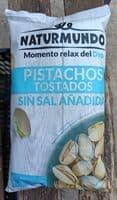 Pistachos tostados sin sal