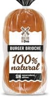 Pan de hamburguesa Brioche