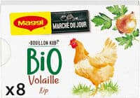 NESTLE MAGGI KUB Bouillon Bio Volaille 80g - 8 tablettes