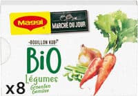 NESTLE MAGGI KUB Bouillon Bio Légumes 80g - 8 tablettes