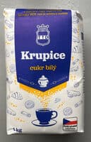 Cukr krupice, bílý