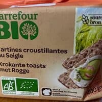 Tartines croustillantes au seigle