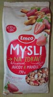 MYSLI NA ZDRAVÍ křupavé JAHODY A MANDLE