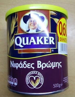 Quaker Oats Tin