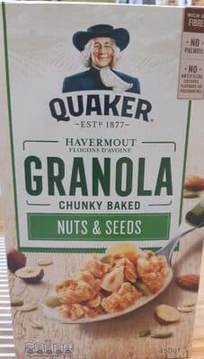 Hunky baked granola nuts &amp; seeds