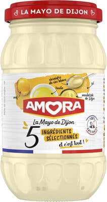 Amora Mayonnaise 5 Ingrédients Bocal 235g