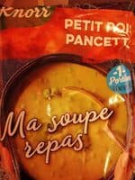 Knorr Ma Soupe Repas Soupe Petits Pois Pancetta 37cl
