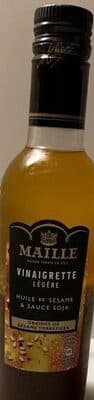 Vinaigrette légère Huile de sésame sauce soja Maille